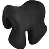 PYserne Supporto cervicale per poltrona, sedia da ufficio, poggiatesta, cuscino elastico in memory foam, cuscino per spalle per camera da letto