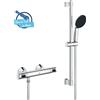 GROHE SET DOCCIA GROHE PRECISION FLOW 34800001 MISCELATORE TERMOSTATICO
