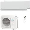 Fujitsu Condizionatore Fujitsu Serie KN WiFi dual split 9000+12000 BTU inverter A++ wifi unità esterna 5.4 kW