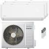 Daitsu Condizionatore Daitsu Artic TP-4 trial split 9000+12000+18000 BTU inverter A++ wifi unità esterna 7.9 kW 3NDA01237/3NDA01631_1/3NDA01636_1/3NDA01641_1