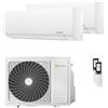 Beretta Condizionatore Beretta BREVA E dual split 9000+9000 BTU inverter A++ unità esterna 5 kW 20216942