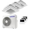 Samsung Condizionatore Samsung Cassetta Windfree 4 vie trial split 7000+7000+18000 BTU inverter A++ unità esterna 8,0 kW