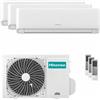 Hisense Condizionatore Hisense EcoSense trial split 7000+7000+7000 BTU inverter A++ wifi unità esterna 5.5 kW 3AMW52U4RJC/KF20MR01G_3