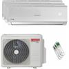 Ariston Condizionatore Ariston ALYS R32 trial split 12000+12000+12000 BTU inverter A++ unità esterna 7.9 kW 3381525/3381252_3