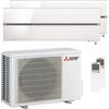 Mitsubishi Electric Condizionatore Mitsubishi Electric Kirigamine Style MSZ-LN dual split 9000+9000 BTU inverter B wifi unità esterna 3.3 kW Bianco