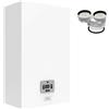 Ferroli Caldaia Ferroli Theta 24 C a condensazione 20 kW camera stagna metano/gpl con kit scarico fumi sdoppiato