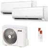 Ferroli Condizionatore Ferroli Giada dual split 9000+18000 BTU inverter A+ wifi unità esterna 6.2 kW