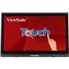 Viewsonic TD1630-3 Monitor PC 39,6 cm (15.6") 1366 x 768 Pixel HD LCD Touch screen Multi utente Nero