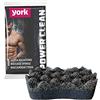 York Spugna da bagno Spugna da Doccia Spugne Massaggio Spugna Doccia Esfoliante Doppio Strato per Corpo Revitalizzante Esfoliante Rettangolare Spugna doppia azione Colore nero