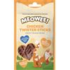 Meowee! Chicken Twister Sticks - Set %: 3 x 31 g