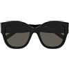 Saint Laurent Occhiali da Sole SL M95/F 001 Nero/Grigio Sfumato Donna