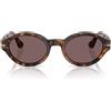 Persol Occhiali da Sole PO3378S 105253 Loris Madreterra/Viola Unisex