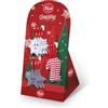 Trudi Mini Decoration Xmas (18pz) Trudi | Peluche albero di Natale (stella, fiocco di neve, bastoncino zucchero) | 8x8x8cm l'uno | modello 29365