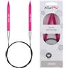 KNITPRO 120 cm x 8 Ferri da Maglia Circolare Fissa mm Multicolore