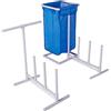 Swimline Hydrotools Portasciugamani Laterale per Piscina, con Cesto in Rete Rimovibile, per Esterni e Interni, Piscina, Patio, Bagno, Porta Accessori a Bordo Piscina, Supporto per Asciugatura Bar