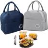 KLLJ Piccola Borsa Termica,Porta Pranzo, 2 pezzi Borsa Frigo,Lunch Bag,Borse da Picnic Pranzo,Borsa Termica Porta Pranzo,per Ufficio e Scuola Uomo Donna Bambino