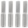LT Easiyl 4 bulloni di riduzione, adattatori per riduttore di filettatura, in acciaio inox 304, a doppia filettatura, per scooter, biciclette, giocattoli, tastiere (da M6 x 12,5 mm a M5 x 12,5 mm)