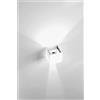 Ondaluce APPLIQUE DA ESTERNO A LED CUBE BIANCO 3000K 720LM 10W 10X10X10CM IP65
