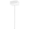 Ondaluce ASTA PER SOSPENSIONE RIGIDA PER BINARIO CON ROSONE BIANCO H.45,5CM