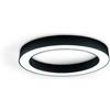 Ondaluce GLOBUS PLAFONIERA A LED 3000+4000K 4920LM 60W CCT D.80CM NERO DIMMERABILE