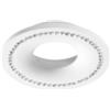 Ondaluce FARETTO AGEHA DA INCASSO GU10 BIANCO CON CRISTALLI CUT OUT D.9,8CM IP20