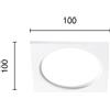 Ondaluce ACCESSORIO QUADRATO MD PER OTF0029 OTF0030 OTF0031 OTF0032 BIANCO