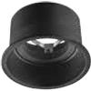 Ondaluce FARETTO COMB GU10 CUT OUT L.8,1CM IP20 NERO DIREZIONALE ORIENTABILE