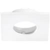 Ondaluce FARETTO FABRIC GU10 QUADRATO CUT OUT L.8,5CM IP44 BIANCO