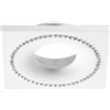 Ondaluce FARETTO MINISTRY GU10 QUADRATO CON CRISTALLI CUT OUT L.9,8 IP20 BIANCO