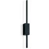 Ondaluce AGOS APPPLIQUE A LED NERO 12W 3000K 860LM H.60CM