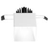 Ondaluce BATH FARETTO DA INCASSO A LED BIANCO 3000K 9W 585LM IP54 7X7CM