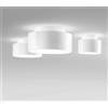 Ondaluce BAUM PLAFONIERA DOPPIA EMISSIONE LED 3000K 1970LM 18+6W IP20 BIANCO