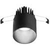 Ondaluce BEACH FARETTO DA INCASSO NERO A LED 9W 585LM 3000K IP54 D.7CM
