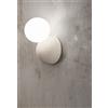 Ondaluce APPLIQUE ROCK BIANCO ATTACCO G9 1 LUCE H.14CM L.12CM
