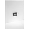 Ondaluce FREE SQUARE SEGNAPASSO DA ESTERNO 4000K 180LM 3W IP54 ANTRACITE