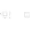 Ondaluce FREE SQUARE SEGNAPASSO DA ESTERNO 4000K 180LM 3W IP54 BIANCO