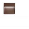 Ondaluce FREE SQUARE SEGNAPASSO DA ESTERNO 4000K 180LM 3W IP54 CORTEN