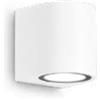 Ondaluce APPLIQUE ZENO ROUND BIANCO 1 LUCE ATTACCO GU10 IP65 H.8CM