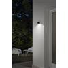 Ondaluce APPLIQUE ZENO ROUND NERO 1 LUCE ATTACCO GU10 IP65 H.8CM