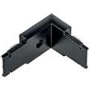Ondaluce CONNETTORE ULTRASLIM ANGOLARE VERTICALE NERO