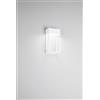 Ondaluce GHITA APPLIQUE 20W 1381LM 4000K BIANCO IP65 H.30CM L.16CM