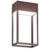 Ondaluce GHITA APPLIQUE 20W 1381LM 4000K CORTEN IP65 H.30CM L.16CM
