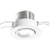 Ondaluce EGG FARETTO DA INCASSO LED 3W 4000K 210LM IP20 BIANCO D.5,2CM