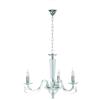 Ondaluce LAMPADARIO CHERUBINI 3 LUCI CRISTALLO E CROMO ATTACCO E14 D.60CM