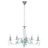 Ondaluce LAMPADARIO CHERUBINI 5 LUCI CRISTALLO E CROMO ATTACCO E14 D.82CM