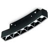 Ondaluce MODULO BENTO PER BINARIO CIRCOLARE RAGGIO 80CM NERO LED 3000K 720LM 9W