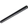 Ondaluce MODULO BENTO ULTRASLIM FISSO NERO PER SISTEMA BINARIO SLIM SUPERFICIE L.51CM LED 3000K 2012LM 24W