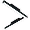 Ondaluce MODULO LED ANGOLARE ORIZZONTALE NERO 3000K 1872LM 24W 32+32CM