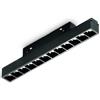 Ondaluce MODULO LED BENTO 3000K 1006LM 12W FISSO NERO PER SISTEMA BINARIO 21,6CM