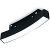 Ondaluce MODULO LED LINEARE PER BINARIO CIRCOLARE RAGGIO 80CM NERO 3000K 702LM 9W